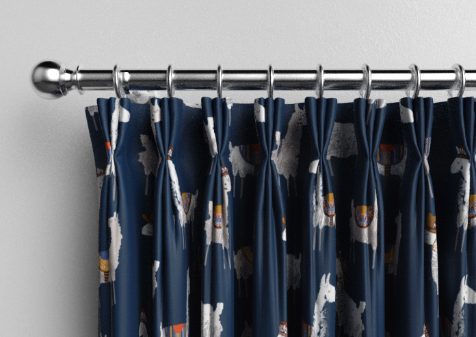 Alpaca, Indigo - Made to Measure Curtains - Image 11